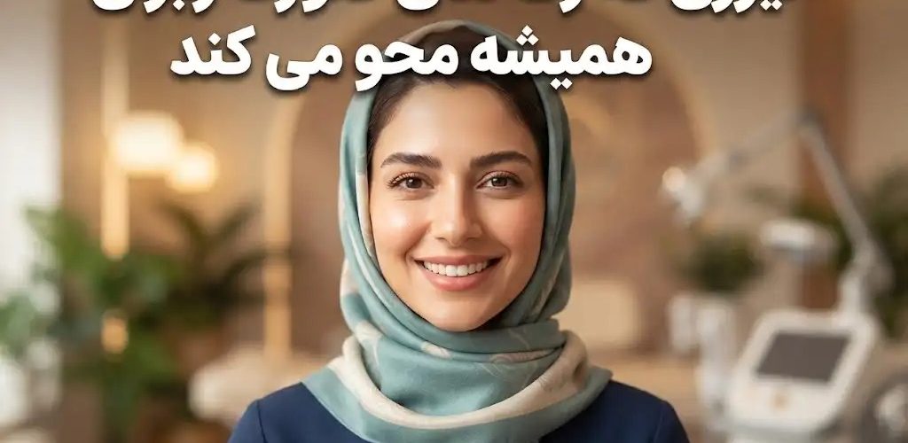 لیزری که رگ های صورت را برای همیشه محو می کند