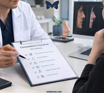 چک‌لیست جلسه مشاوره؛ در دیدار اول با جراح بینی چه سوالاتی باید پرسید؟
