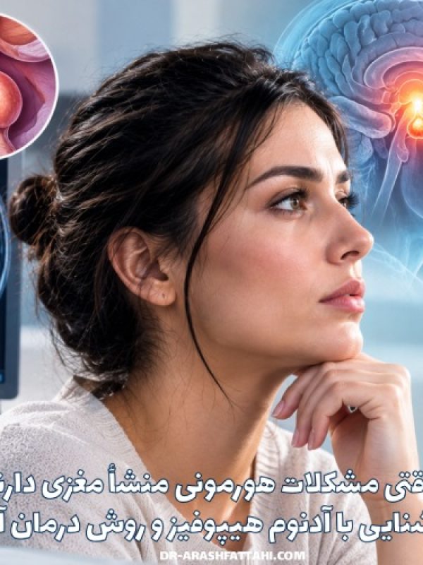 وقتی مشکلات هورمونی منشأ مغزی دارند؛ آشنایی با آدنوم هیپوفیز و روش درمان آن